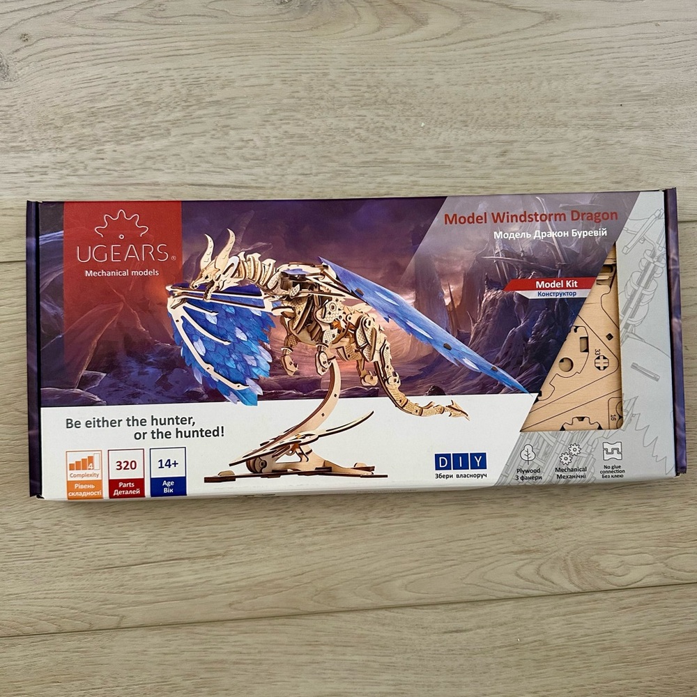 UGEARS Model Windstorm Dragon Kit
